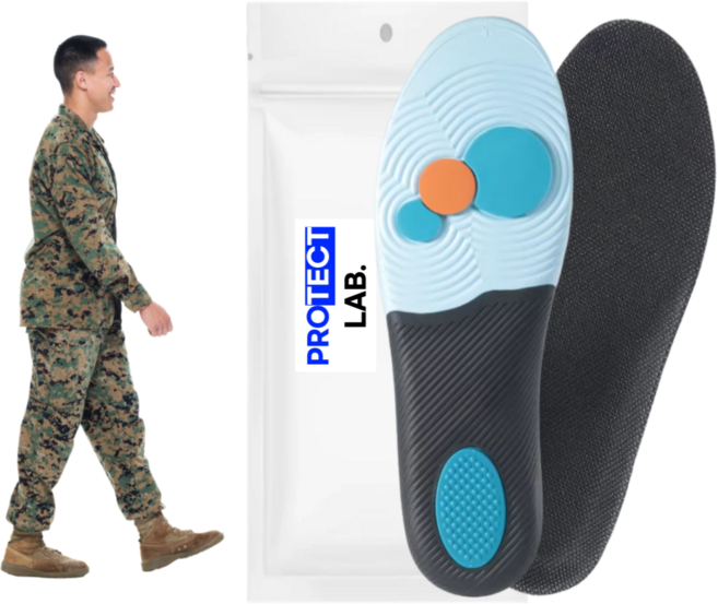 프로텍트랩 조교용 깔창 군대 훈련소 군화, 1개