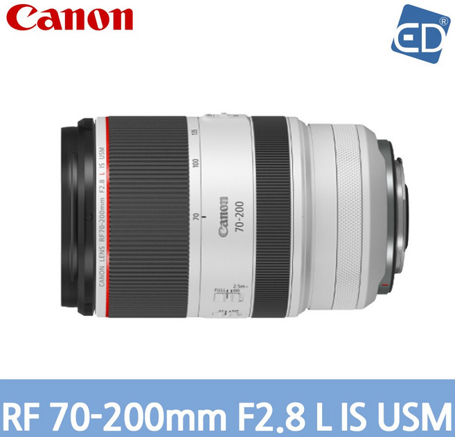 [캐논정품] RF 70-200mm F2.8 L IS USM(정품후드+정품파우치)+켄코필터+포켓융 /ED