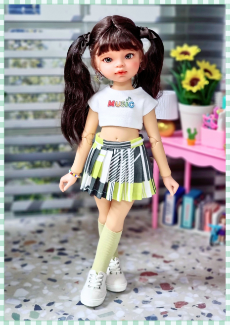 #구체관절인형 30cm 인형옷 ( 뮤직 3종세트 ) 마구샵 #30cm인형 의상 #도리스돌, 1개