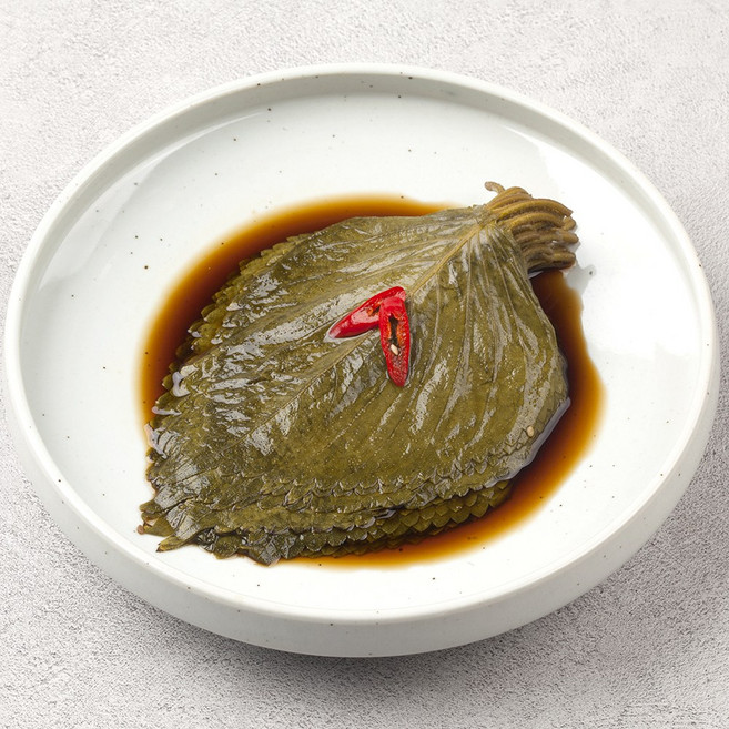 해성 매실 간장깻잎 절임 장아찌, 1kg, 1개