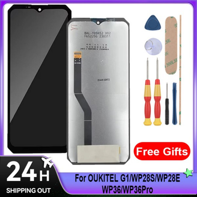 Oukitel G1 WP28S WP36 Pro Plus LCD 디스플레이 + 터치 스크린 전체 조립 휴대 전화, 05 For WP36, 1개