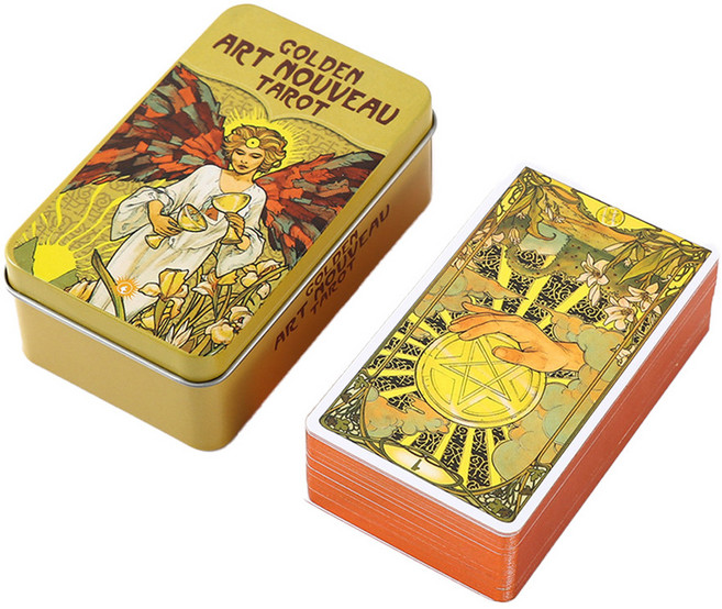 유니버셜 웨이트 틴케이스 타로카드 고급코팅 타로세트 UNIVERSAL TAROT TEEN CARD B2143, 단품