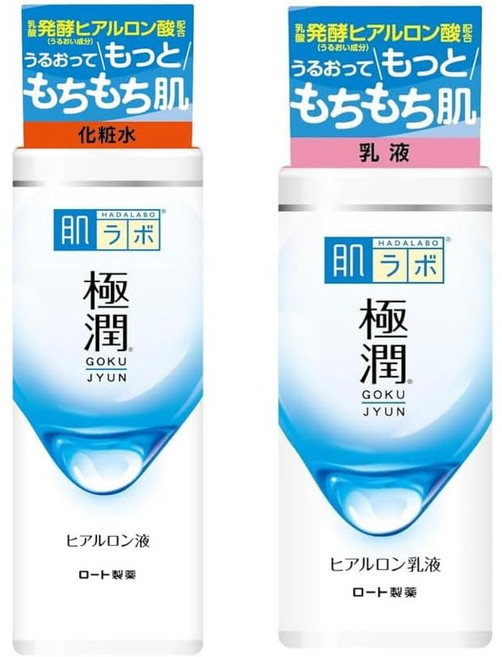 [로토제약] 하다라보 고쿠쥰 로션 170ml + 밀크 140ml, 1개