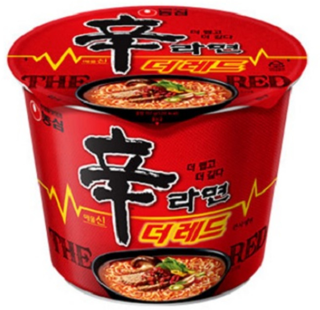 농심 신라면 더 레드 큰사발, 10개