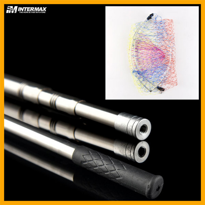 나꾼피싱/인터맥스 스테인레스 경심망 줌 뜰채(2.1M)민물뜰채