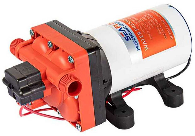 다이아프램 DC 자동 펌프 다이어프램 물 컨트롤러 전기 수족관 전압, 24V 42시리즈 11.3L/분, 1개