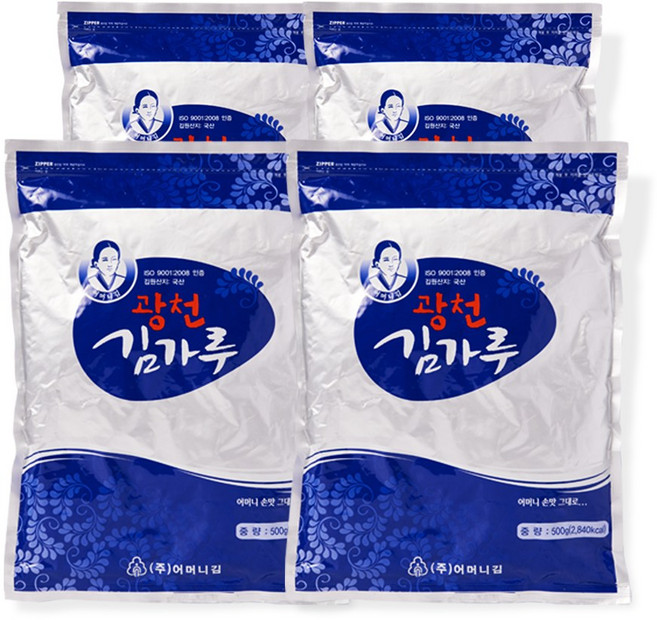 광천어머니김 김가루, 4개