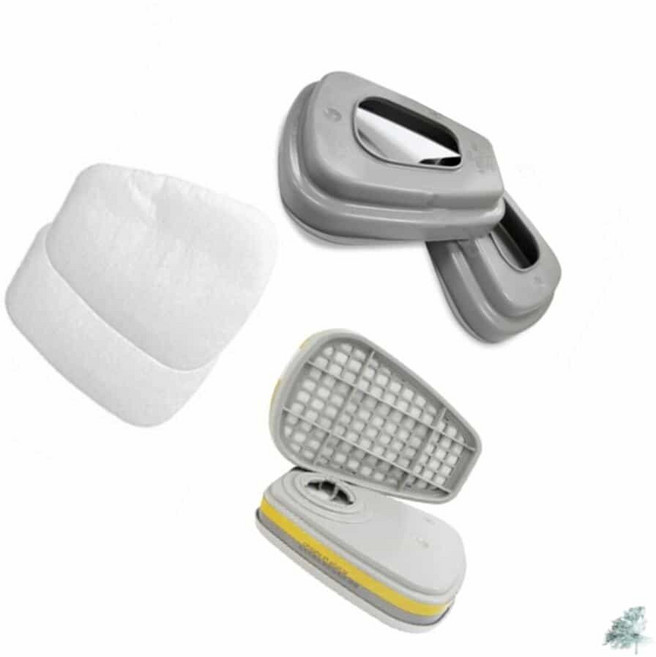 별봄샤인 6200 7502 필터 3종세트 6006K+5N11+501 일반방독면