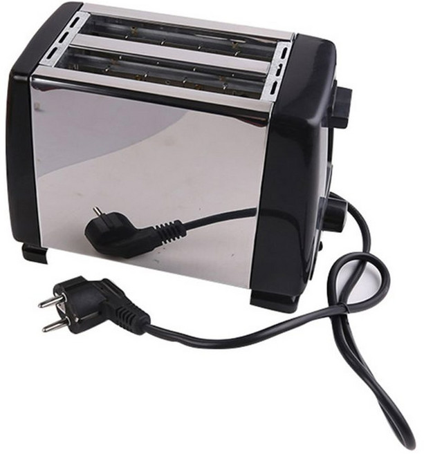 자동 토스터기 아침 식사 샌드위치 메이커 요리 도구 빠른 가열 가정용 만들기 슬라이스, 01 Black_01 CN