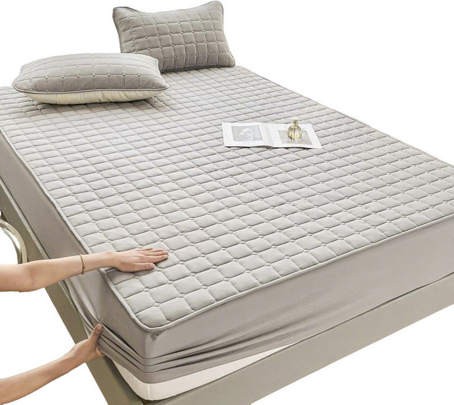 심플 매트리스 커버 사계절 침대 커버 두꺼운 누빔 매트리스 커버 YSQ