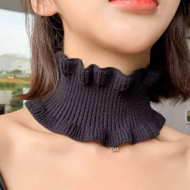 파크골프는 장비빨 고급 링클 페이크 목폴라 니트 넥 워머 공갈목티 패션 머플러 운동 스포츠 소품 용품