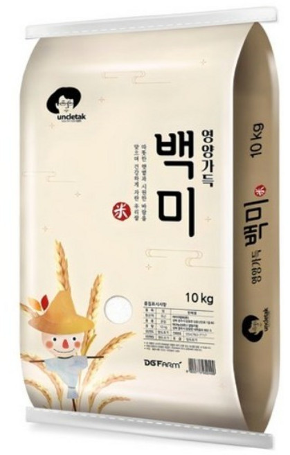 엉클탁 영양가득 백미 상등급, 10kg, 1개