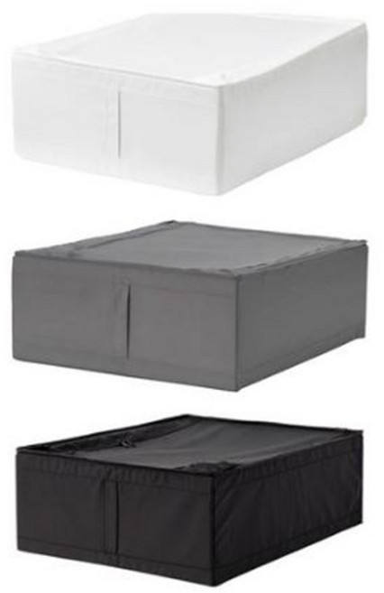 이케아 SKUBB 수납박스, 화이트_502.903.61, 1개