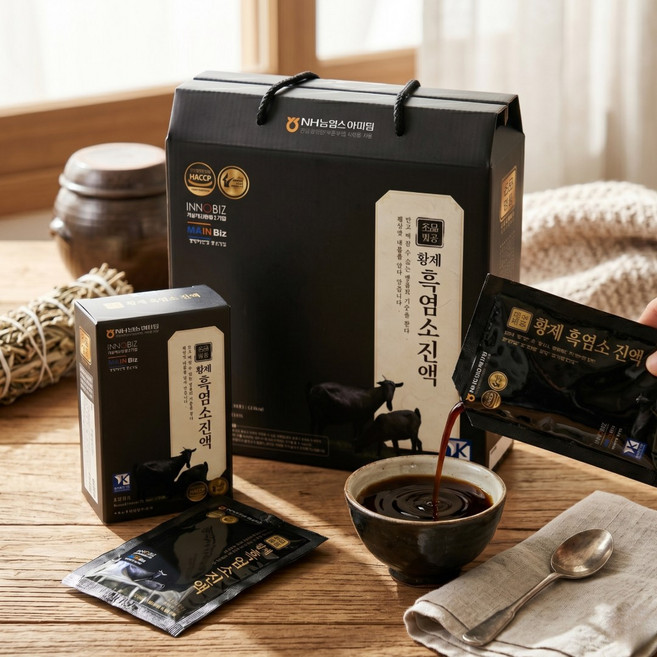 자연방목 황제 흑염소진액 액기스 국내산 토종 흑염소진액, 30개, 60ml