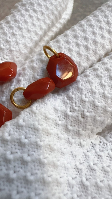 南紅精工老型單珠 10mm, 如圖所示, 1個