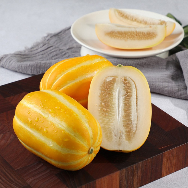 [초특가] 꿀품은 아삭한 성주 햇 참외 아삭함과 달콤함의 만남, 1박스, 가정용 참외 소과 5kg