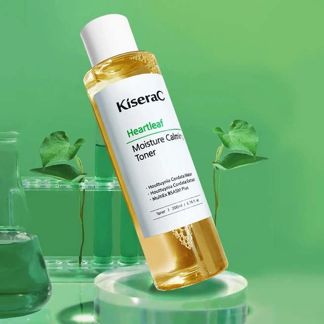 키세라씨 어성초 모이스처 카밍 토너 200ml 트러블 진정 수분 어성초추출물, 1개 - 쿠팡