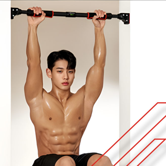 인피니티 풀업바 철봉 가정용 문틀 풀업바 턱걸이 실내 운동 기구 홈 방문, 인피니티 3세대 풀업바(72~90cm), 블랙