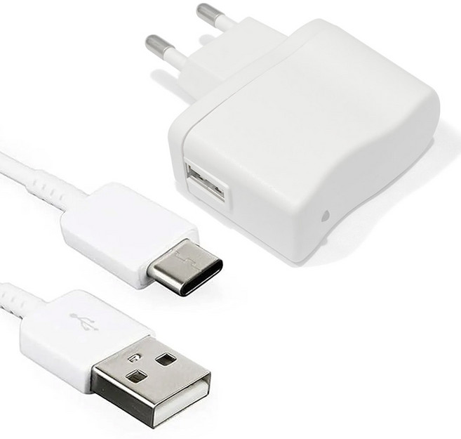 가정용 5V 1A + C타입 케이블 저전력 디바이스용 충전기 무선 스탠드 무드등 USB선풍기 손난로 핸디 청소기 면도기 전동칫솔, 1세트