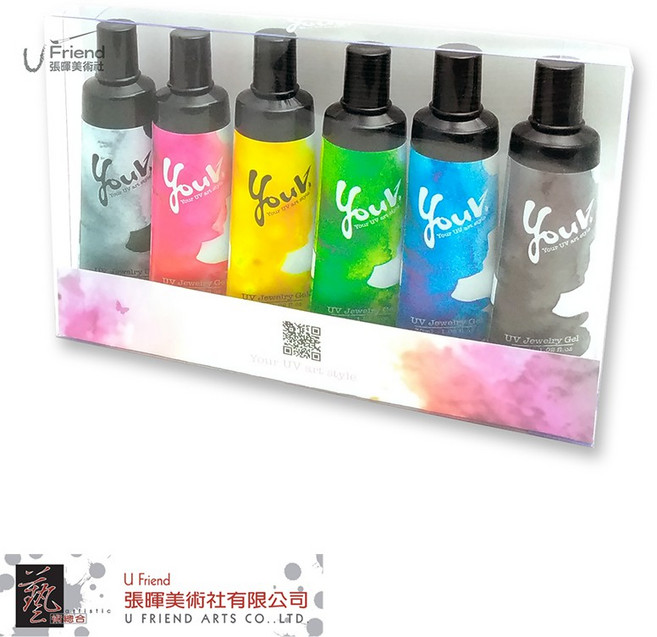 YouV UV新寶石膠 6入組, 1個