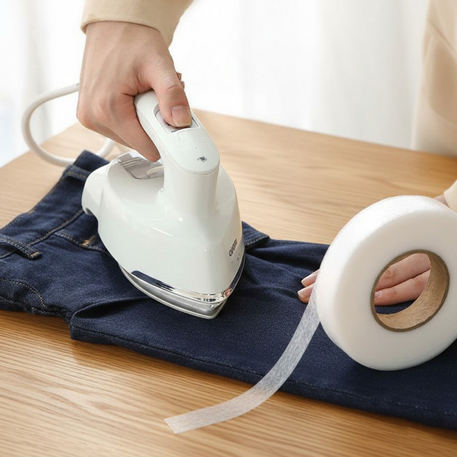 엠코어 옷수선 테이프 바지 수선 셀프 64m, 1개, 화이트2cm