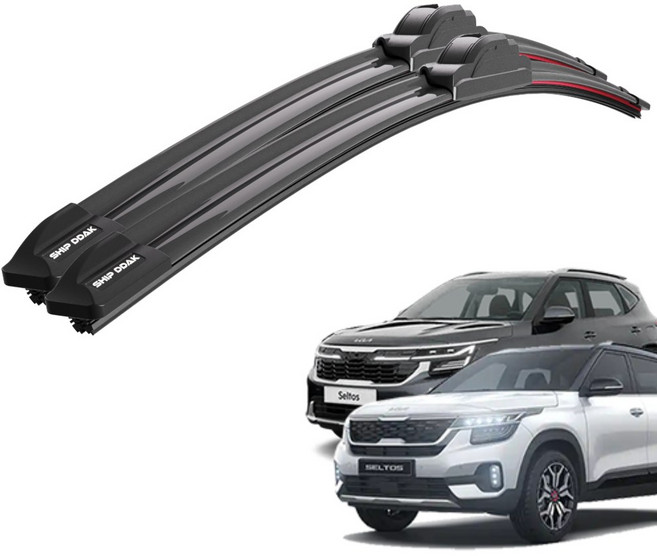 1+1 셀토스 전차종 초밀착 와이퍼 윈도우 브러쉬 와이퍼블레이드, SDT-셀토스(19-현재)600+450/A