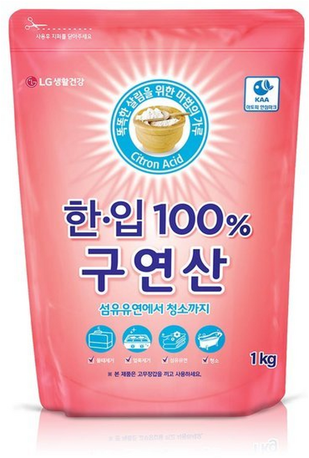 한.입 100% 구연산, 1kg, 1개
