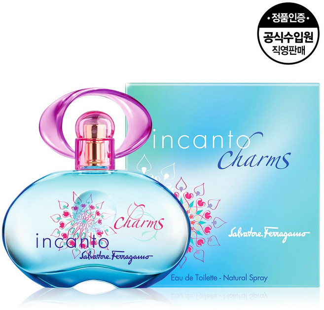 살바토레페라가모 인칸토 우먼 참 오드뚜왈렛, 30ml, 1개