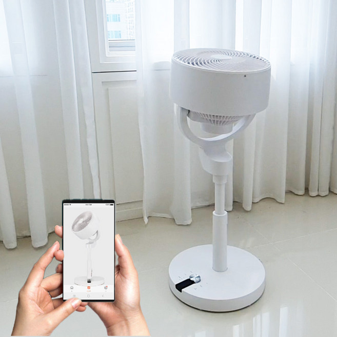 어라운드 12단풍량 스마트 앱연동 BLDC 저소음 리모컨 서큘레이터 AR-A30DB