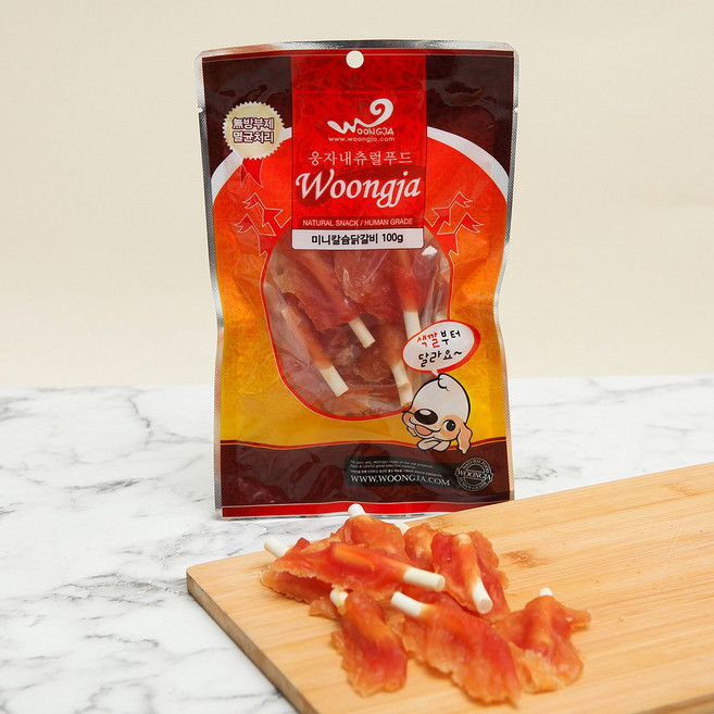 [웅자] 미니칼슘닭갈비, 100g, 1개