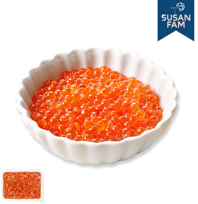 국내산 프리미엄 이쿠라 송어알 이꾸라 간장절임, 1개, 150g