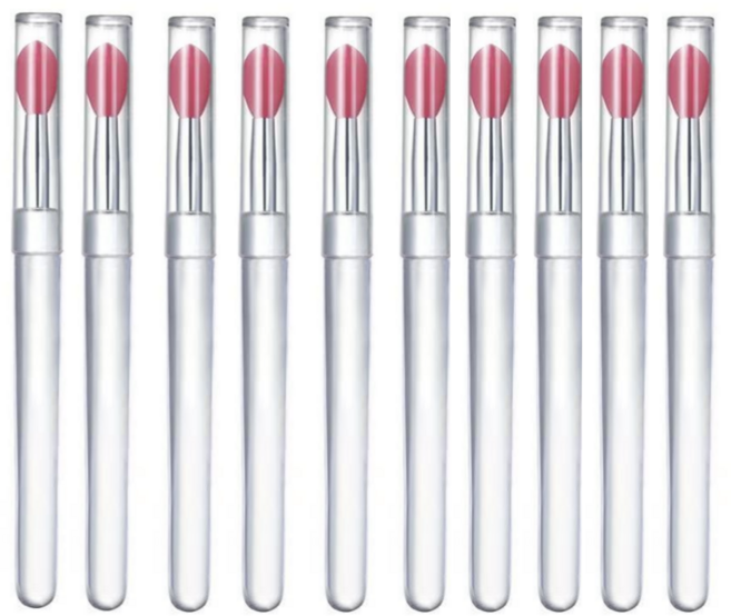 일케오 실리콘 립브러쉬 파우더브러쉬, 10개