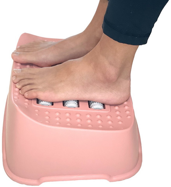 어나더랩 발받침대 사무실 책상 다용도 발판, 핑크, 1개