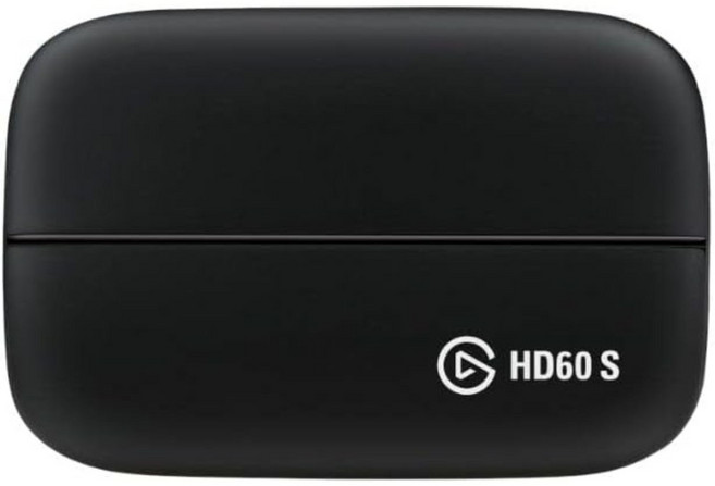 엘가토 HD60 S 외부 캡처 카드 PS5 PS4프로 Xbox 시리즈 XS 원 XS에서 초저지연으로 1080p60 스트리밍 및 녹화 OBS 트위치 유튜브와 호환 PC맥 지원