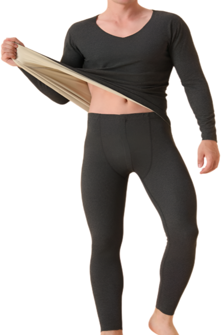 벨에라 빅사이즈 히트웜터치 남성용 발열 내의 내복 상하세트