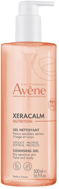 Avene XeraCalm Nutrition Cleansing Gel 아벤느 제라캄 뉴트리션 클렌징 젤, 6개, 500ml