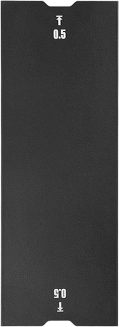 원스위크라이프 캠핑 IGT 테이블 알루미늄 상판 플레이트, 블랙