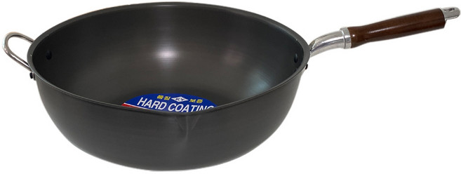 거양 경질 무코팅 궁중팬 업소용웍 볶음팬 중식웍, 36cm, 1개