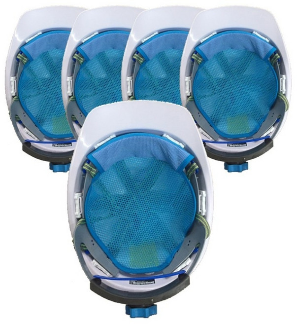 에스투 극세사 안전모 땀받이 내피 메쉬 통풍 잘되는 땀내피 5세트