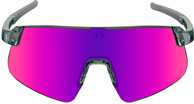 알타리스트 하야테 R2 러닝 자전거 골프 스포츠 고글 선글라스, 크리스탈 스모크/레드, 1개