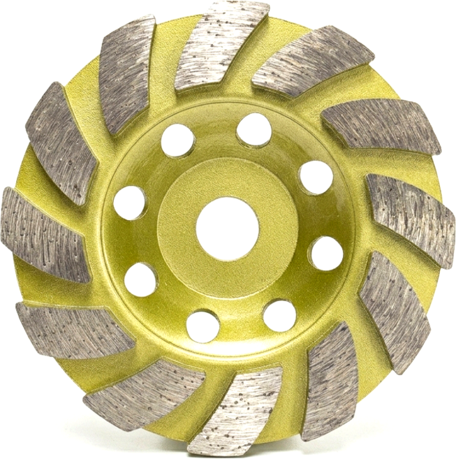 4인치 더블 평컵 콘크리트 바닥연마 연삭기 면갈이 평탄작업, 1개