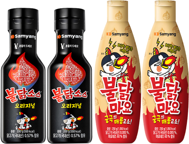 삼양 불닭소스 2종, 2세트