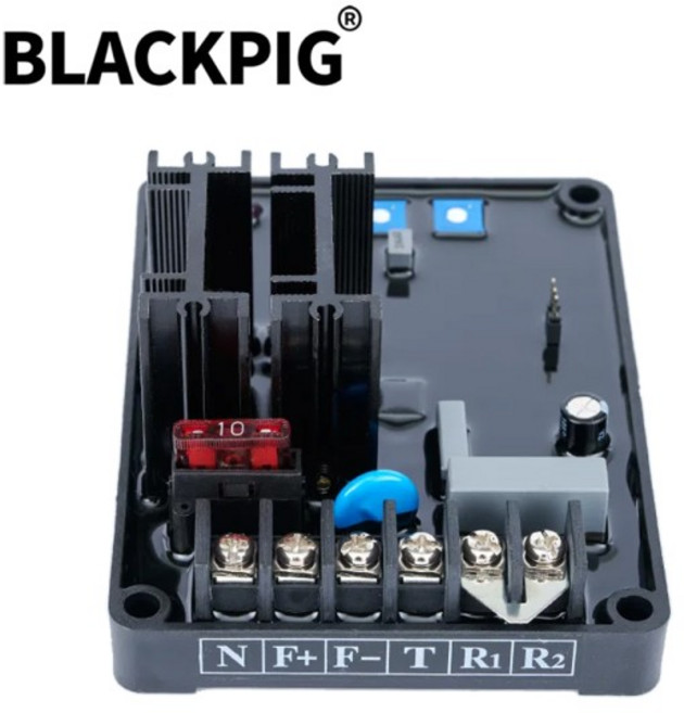 블랙 GAVR-12A 발전기 자동 전압 조정기 파워 디젤 예비 부품, 01 GAVR-12A