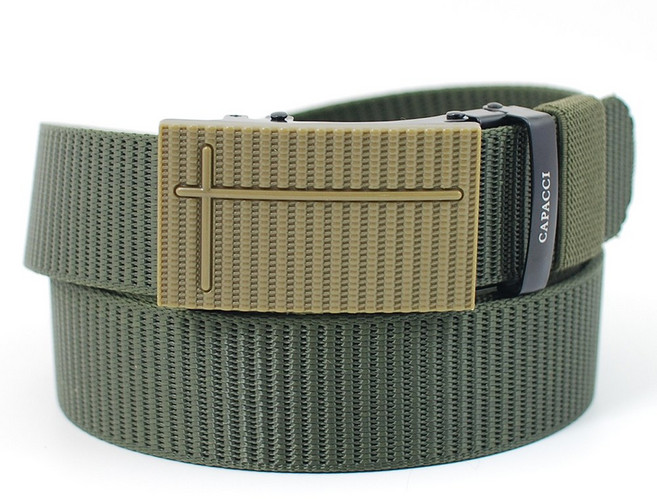 카시니 옴므 크로스 베이직 위빙 벨트 자동벨트