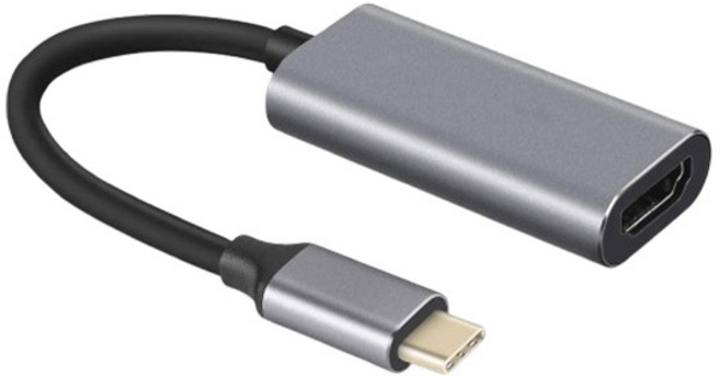 Type-C 轉 HDMI 轉接線 即插即用 高畫質影音傳輸 適用多種設備, 1個, 4K/30Hz