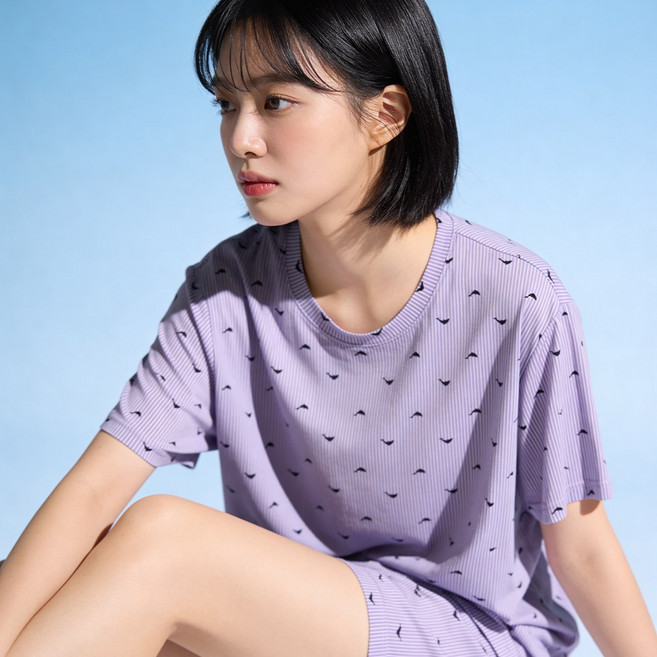 냉감잠옷 쿨 여름 커플잠옷 세트 냉장고 파자마 홈웨어