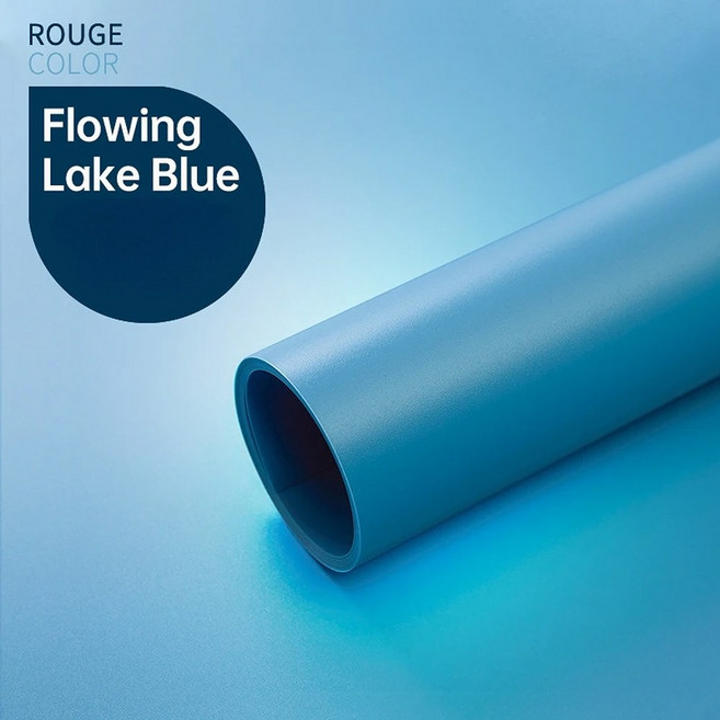 촬영 스탠드 소품 화이트 사진 PVC 반사 스튜디오 제품 블랙 매트 쥬얼리 배경 56x130cm, 56x130cm_Lake Blue, Lake Blue