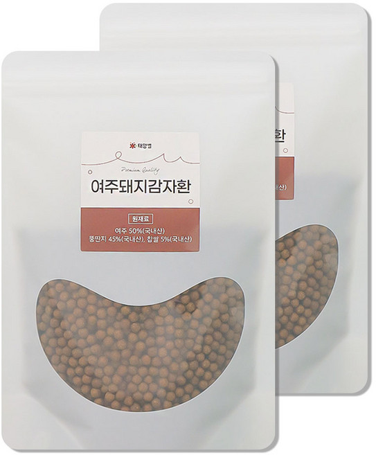 태양별 여주돼지감자환 300g 2개 (600g) 직접재배 여주 돼지감자
