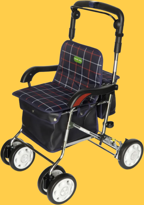 노인보행보조기 할머니유모차 어르신보행기 실버카 어른, 1개