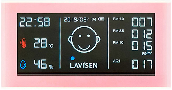 커넥 라비센 미세먼지 측정기 LAVI-501, 1개